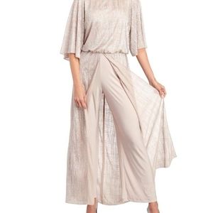 Prelude Silver/Nude Jumpsuit